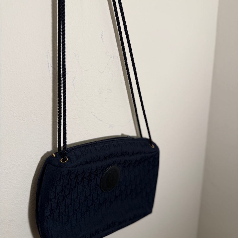 Dior Navy Women's Shoulder Bag - Picture 2 of 4